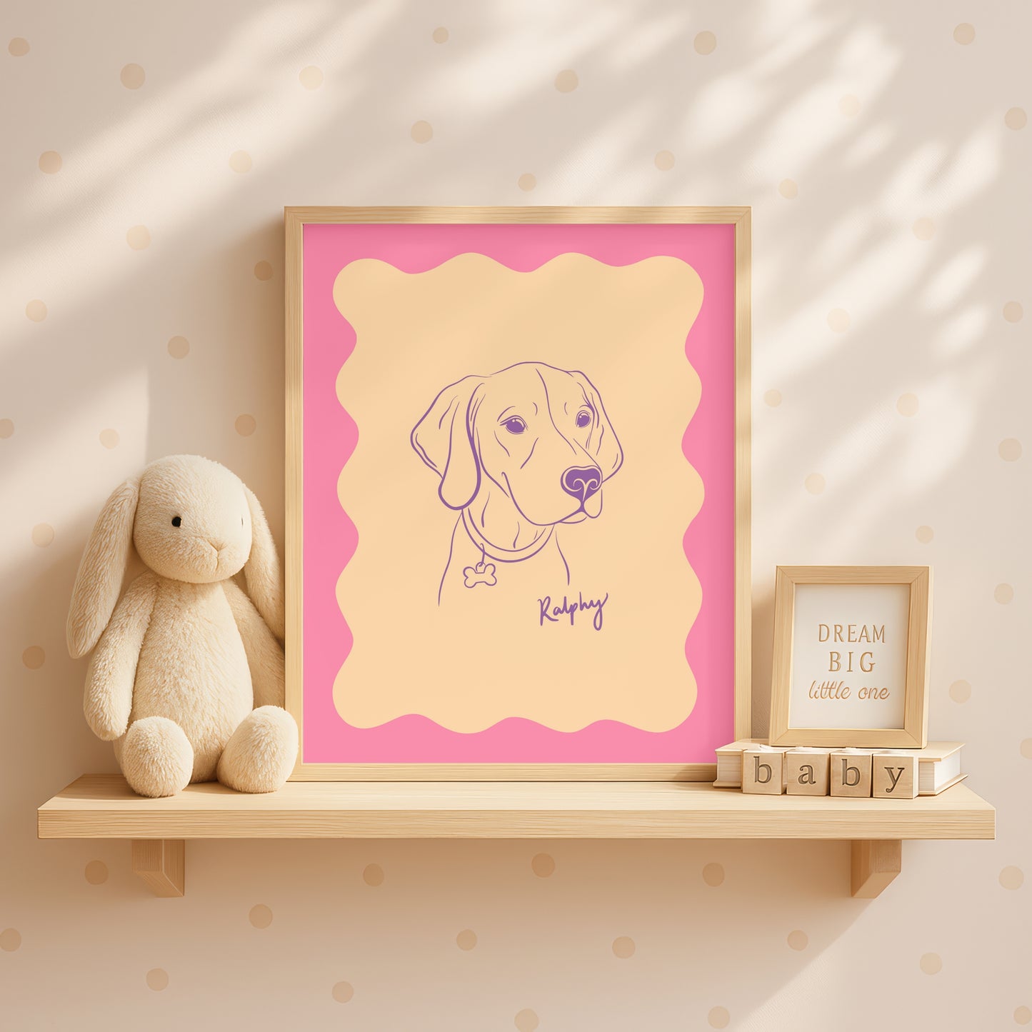 Framed Pet Portrait