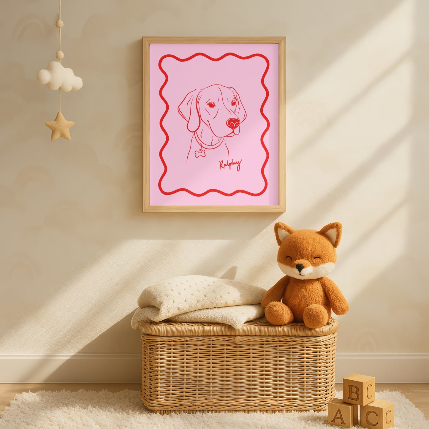 Framed Pet Portrait