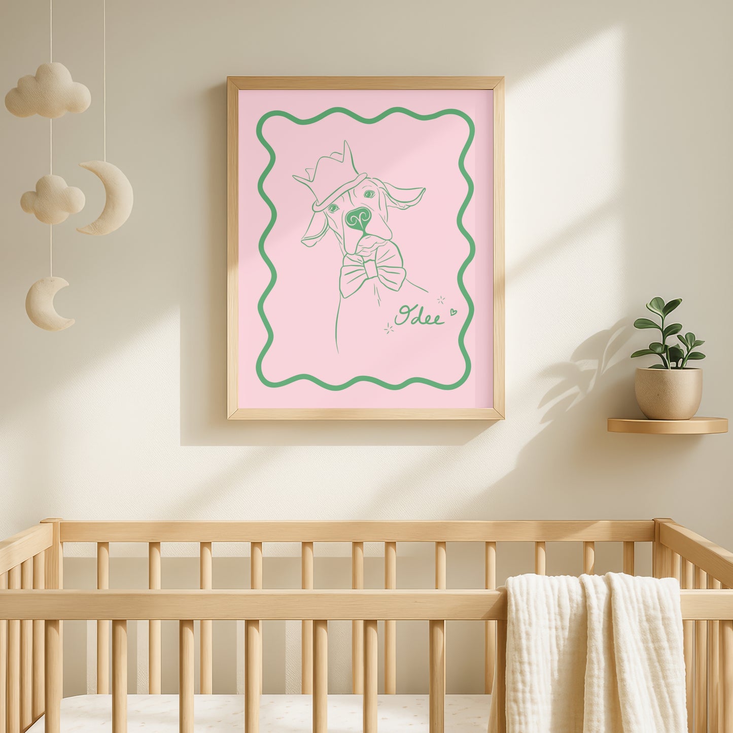 Framed Pet Portrait