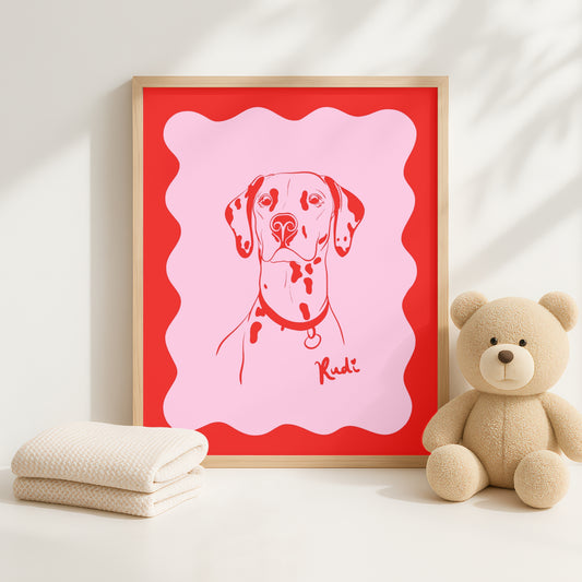 Framed Pet Portrait