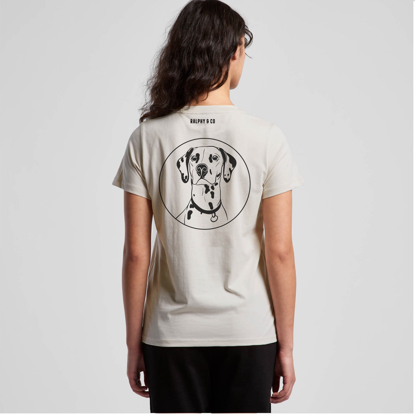 Women's Tee with Back Print