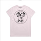 Women's Tee with Back Print
